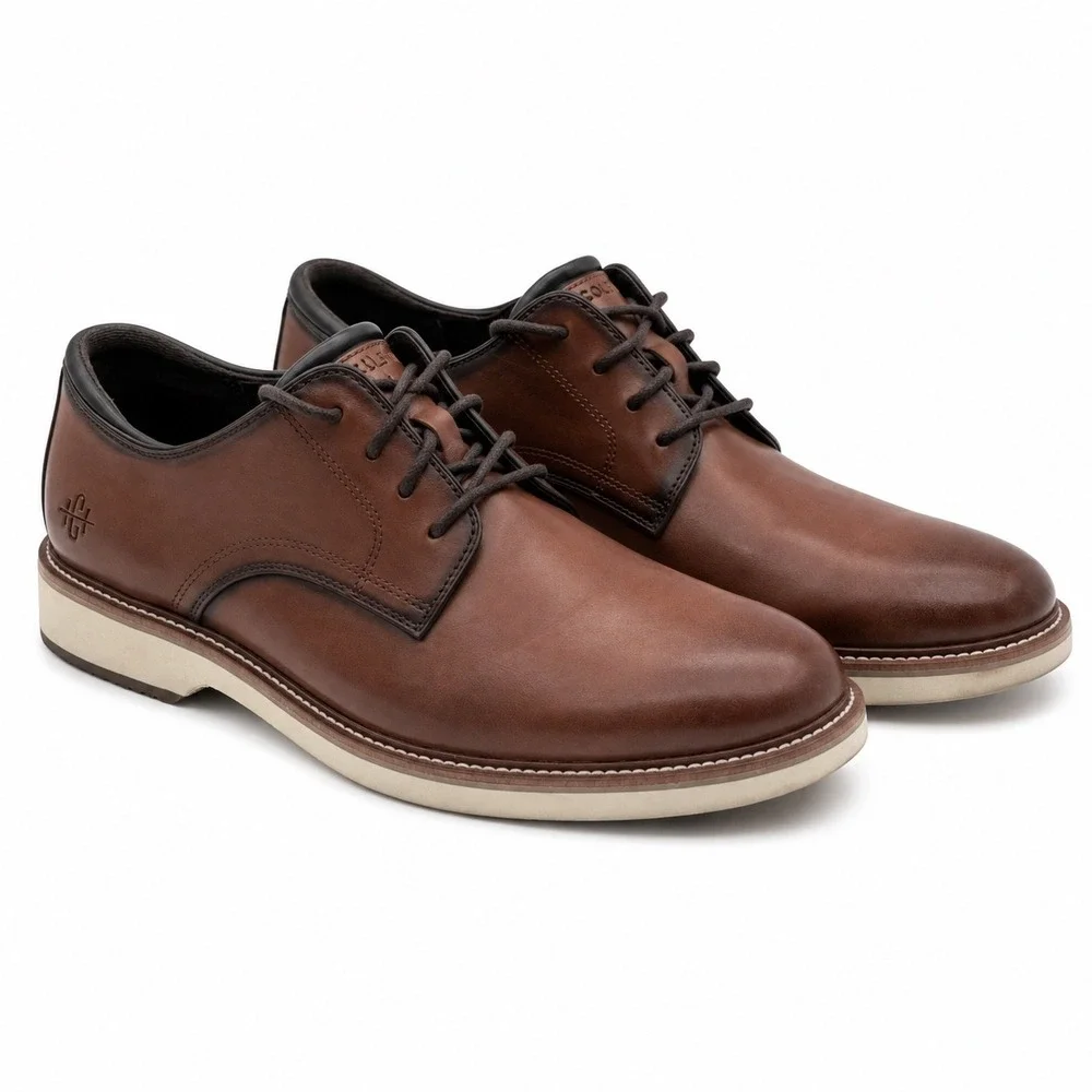Cole Haan American Classics Montrose Plain Toe Oxford Size 9.5 Brown Preppy Ivy
